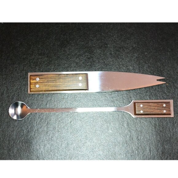 Kraftware Bar Tool Boxed Set Vintage MCM Wall Hangable Home Decor Man Cave Japan - Picture 5 of 5